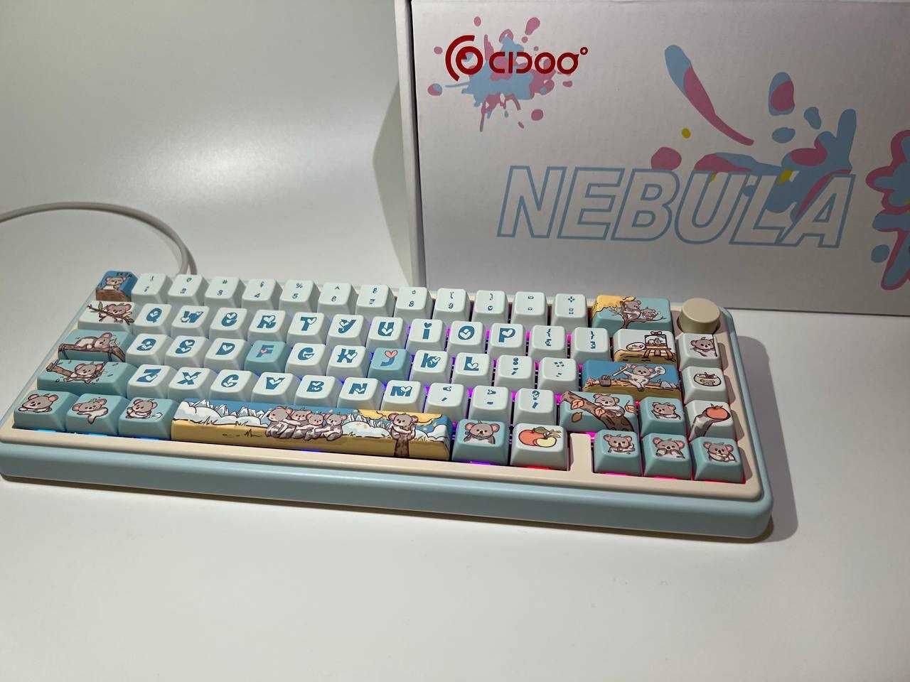 Epomaker Cidoo Nebula Niebieska