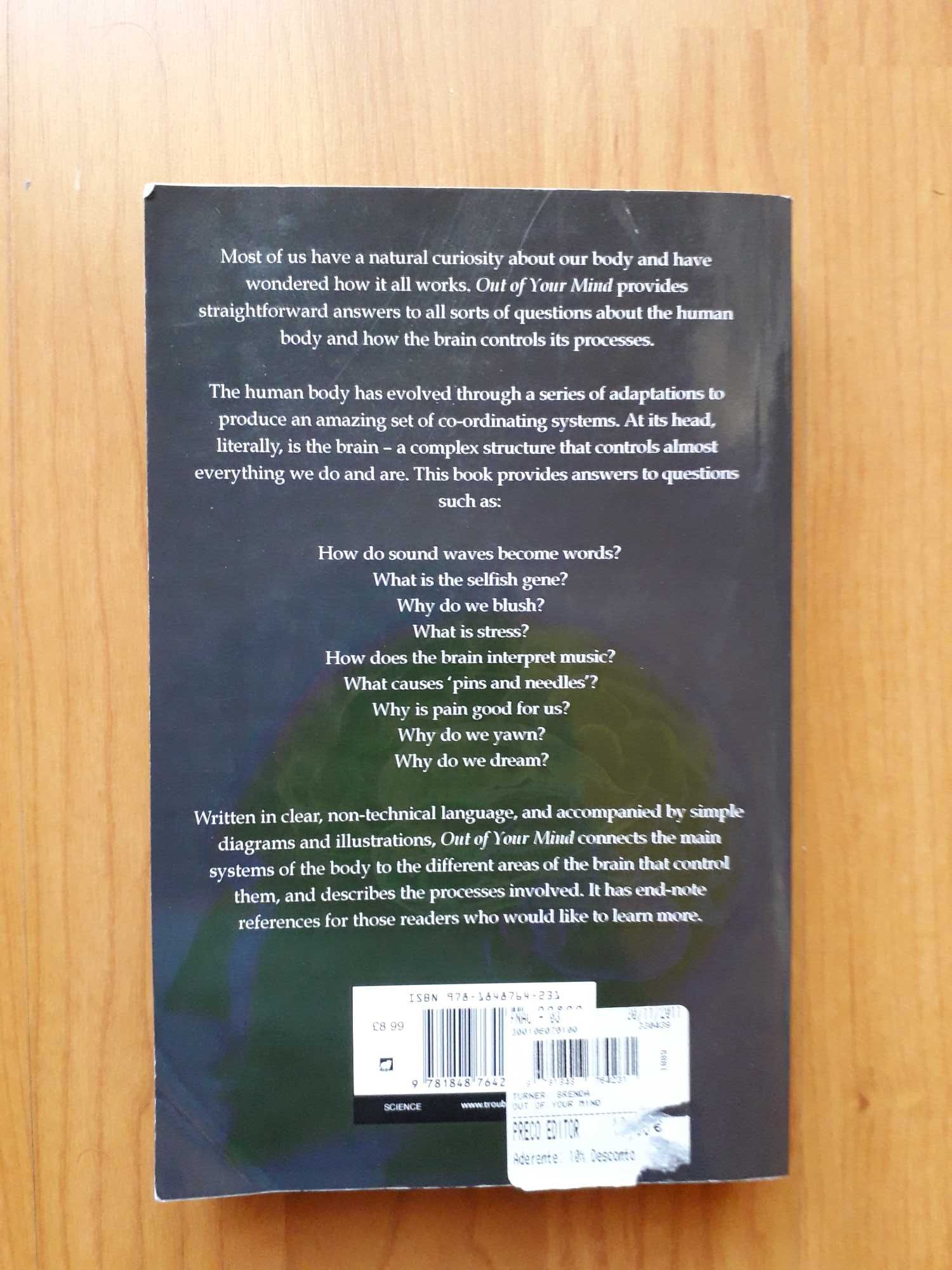 Out of your mind de Brenda Turner