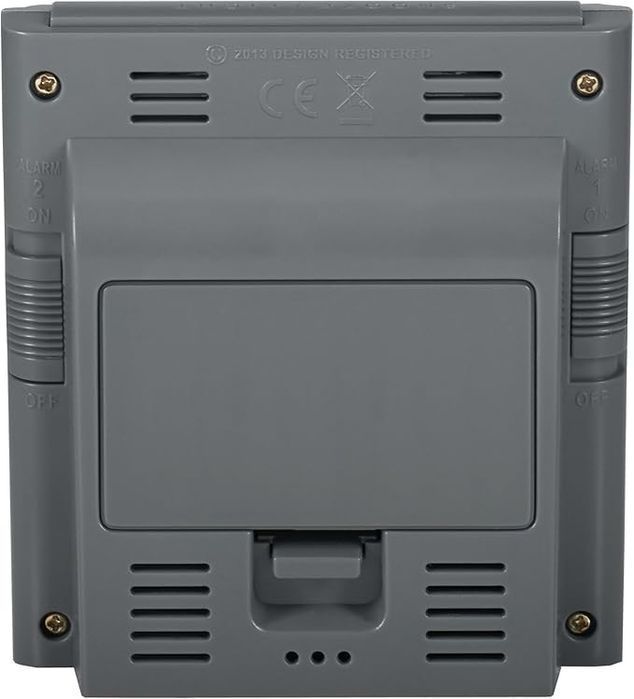 Cyfrowy Budzik Lcd W Kolorze Srebrnym Acctim 71717X Chula Rc