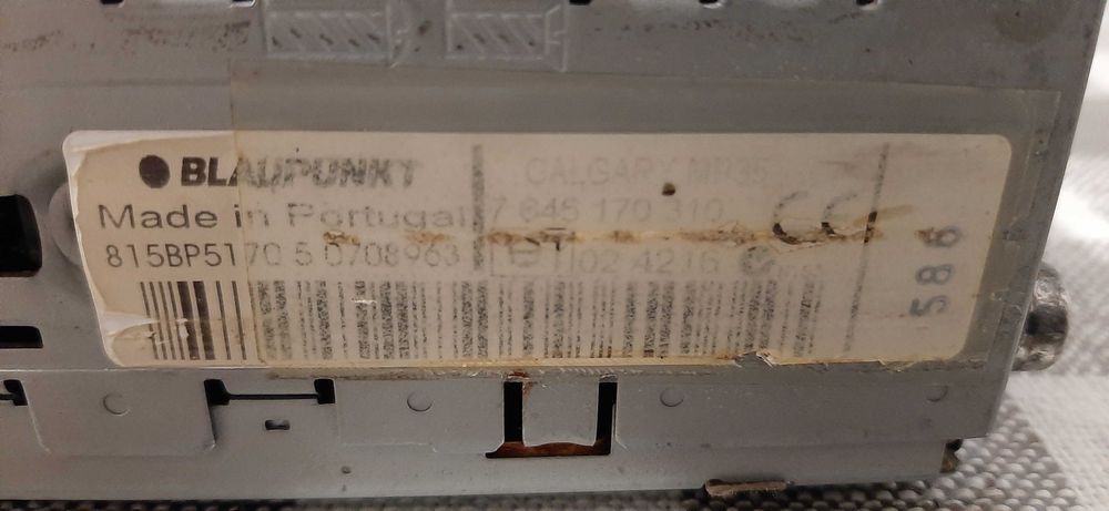 Radio samochodowe Blaupunkt Calgary Mp35