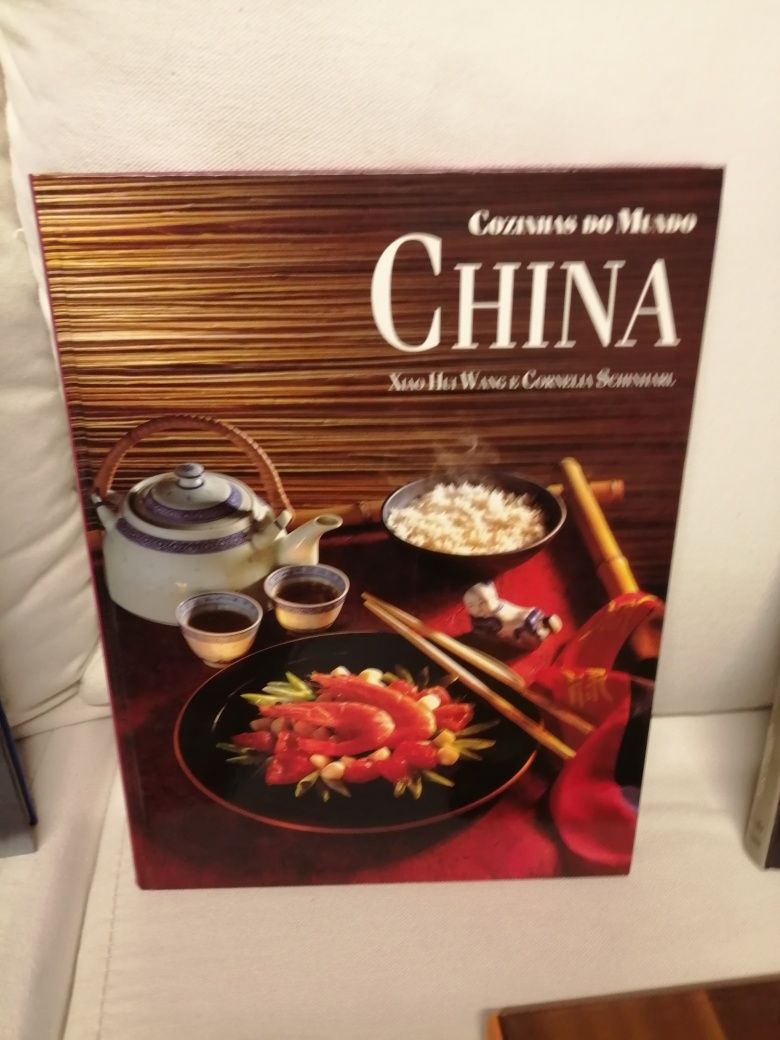 Coleção livros culinária do mundo