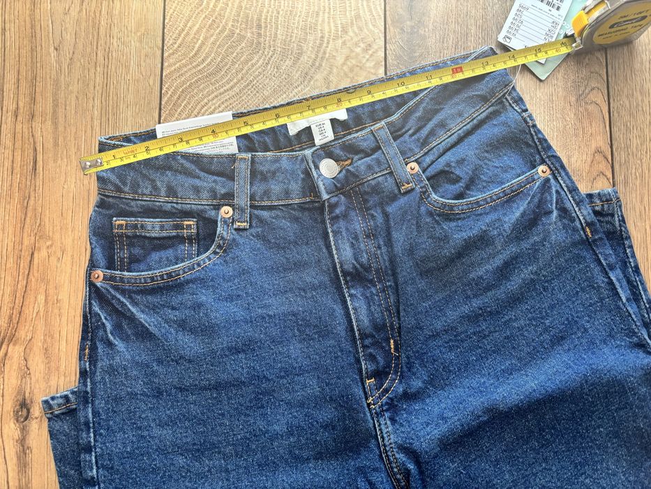 Nowe spodnie mom jeans wysoki stan nowe S rozmiar 36.