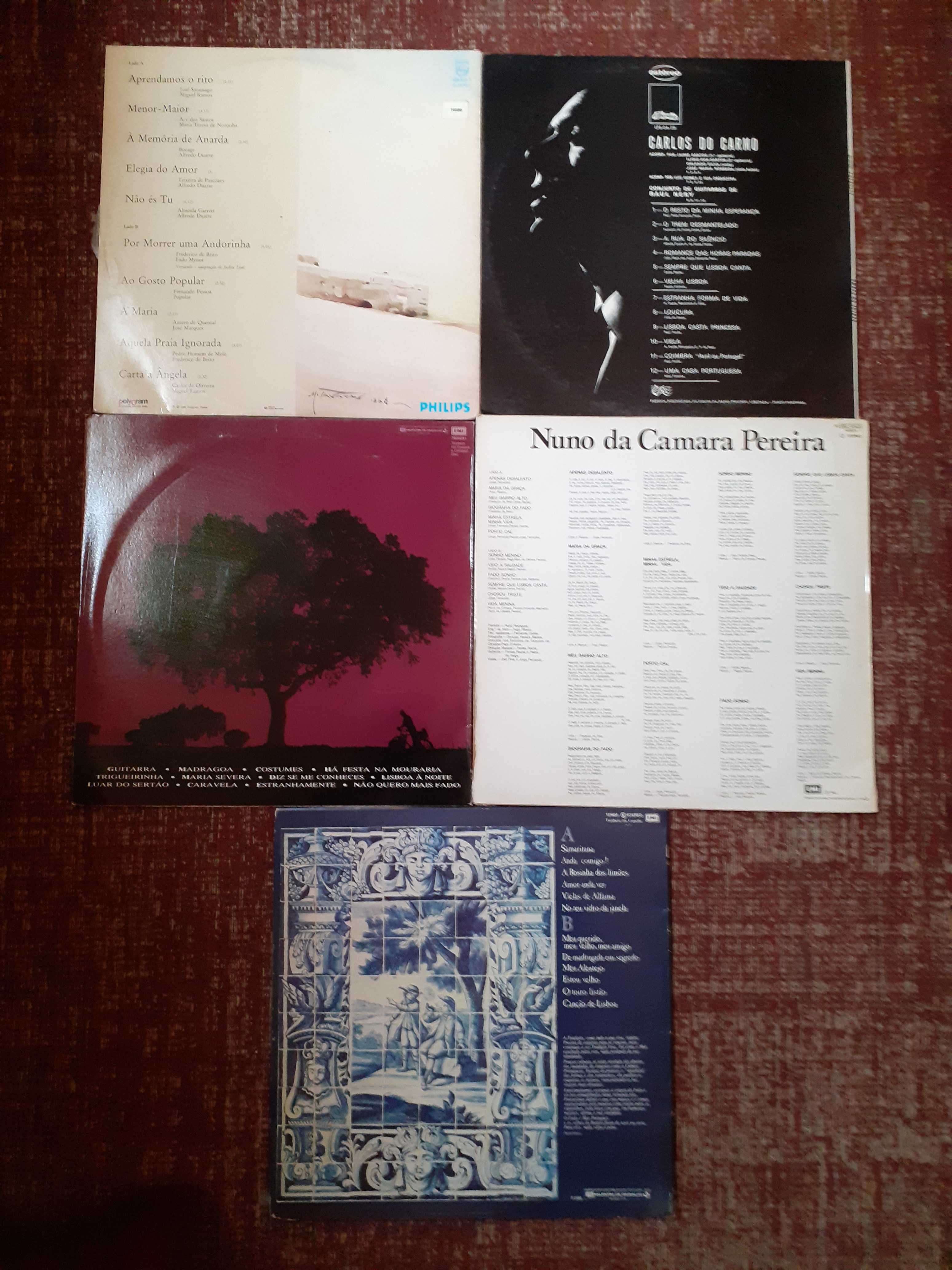 Vinil - Carlos do Carmo e Nuno da Camara Pereira