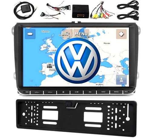 Radio Samochodowe 2DIN NAWIGACJA 9 VW Golf PASSAT Superb ANDROID WiFi