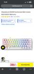 Klawiatura razer mini huntsman switche mercury red linear optical