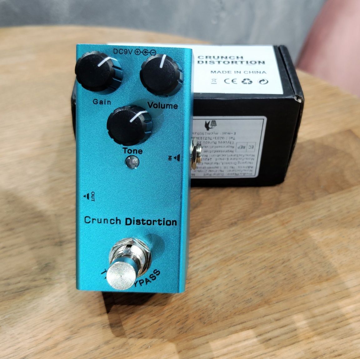 Гітарна Педаль Дисторшн Crunch Distortion гитарная педаль перегруза