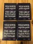 Wielki slownik pol-ang i ang -pol  Wilson- 4 tomy kpl