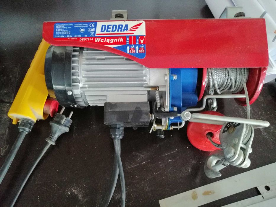 Wciągnik Dedra DED7914, 22/240V ~50Hz, 1,00kW