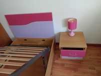 Cama de menina + cabeceira