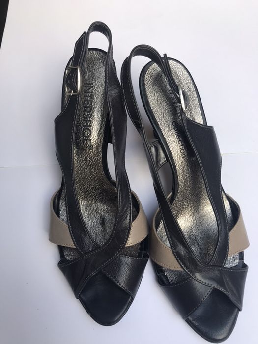 Buty sandały na obcasie 38