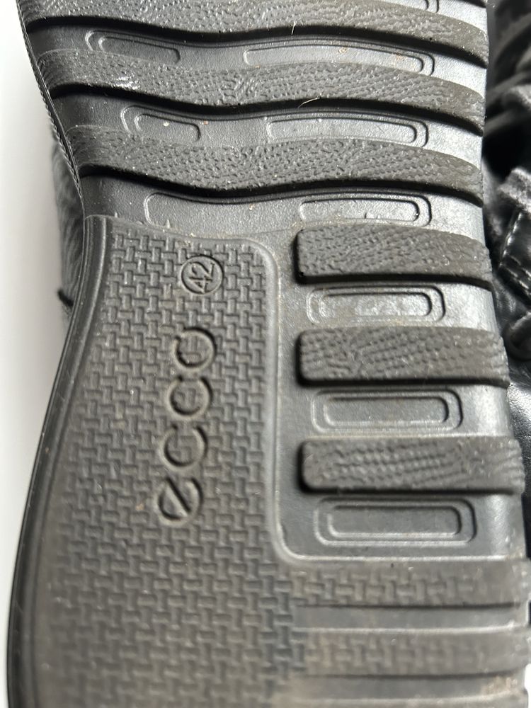 Ботинки кожаные Ecco Gore-Tex
