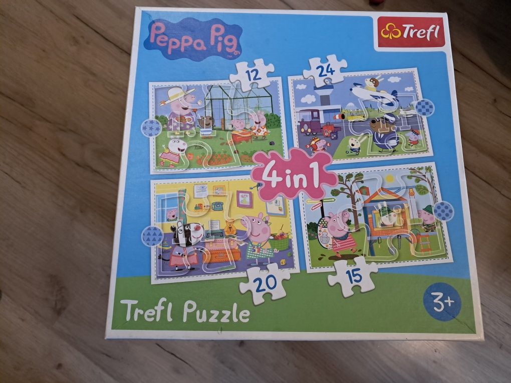 Puzzle Świnka Peppa