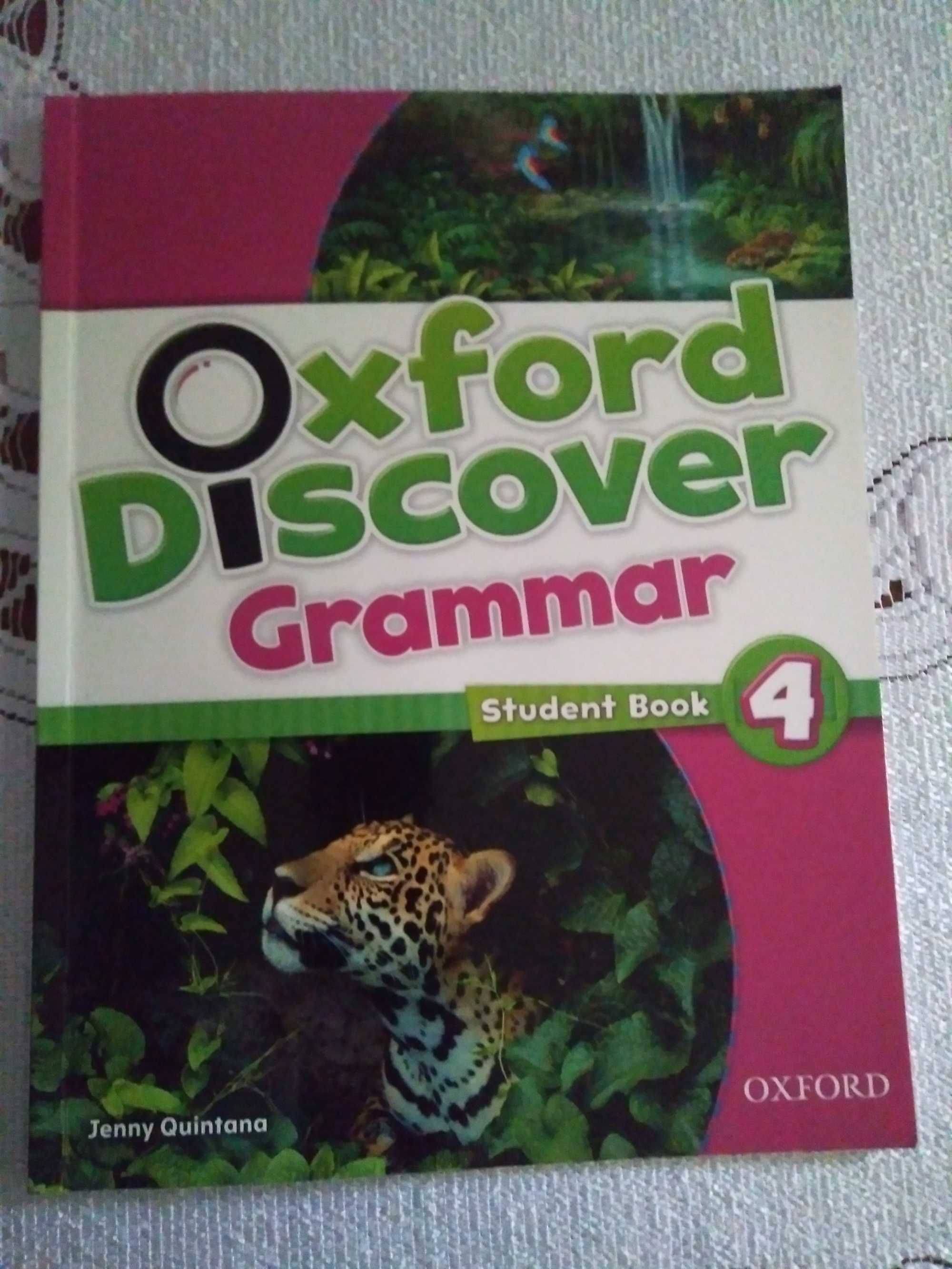 Oxford discover grammar 4 podręcznik język angielski Jenny Quintana