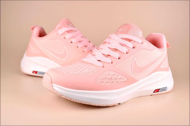 Женские кроссовки Nike Zoom Pink, Кроссовки на лето