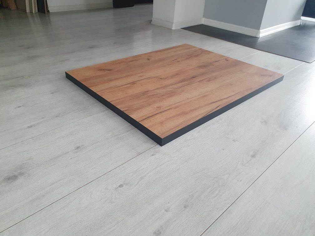 Blat do stolu 100x79 Dąb Craft złoty K003