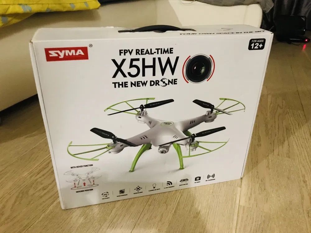 Квадрокоптер з камерою WiFi Syma X5HW/SW