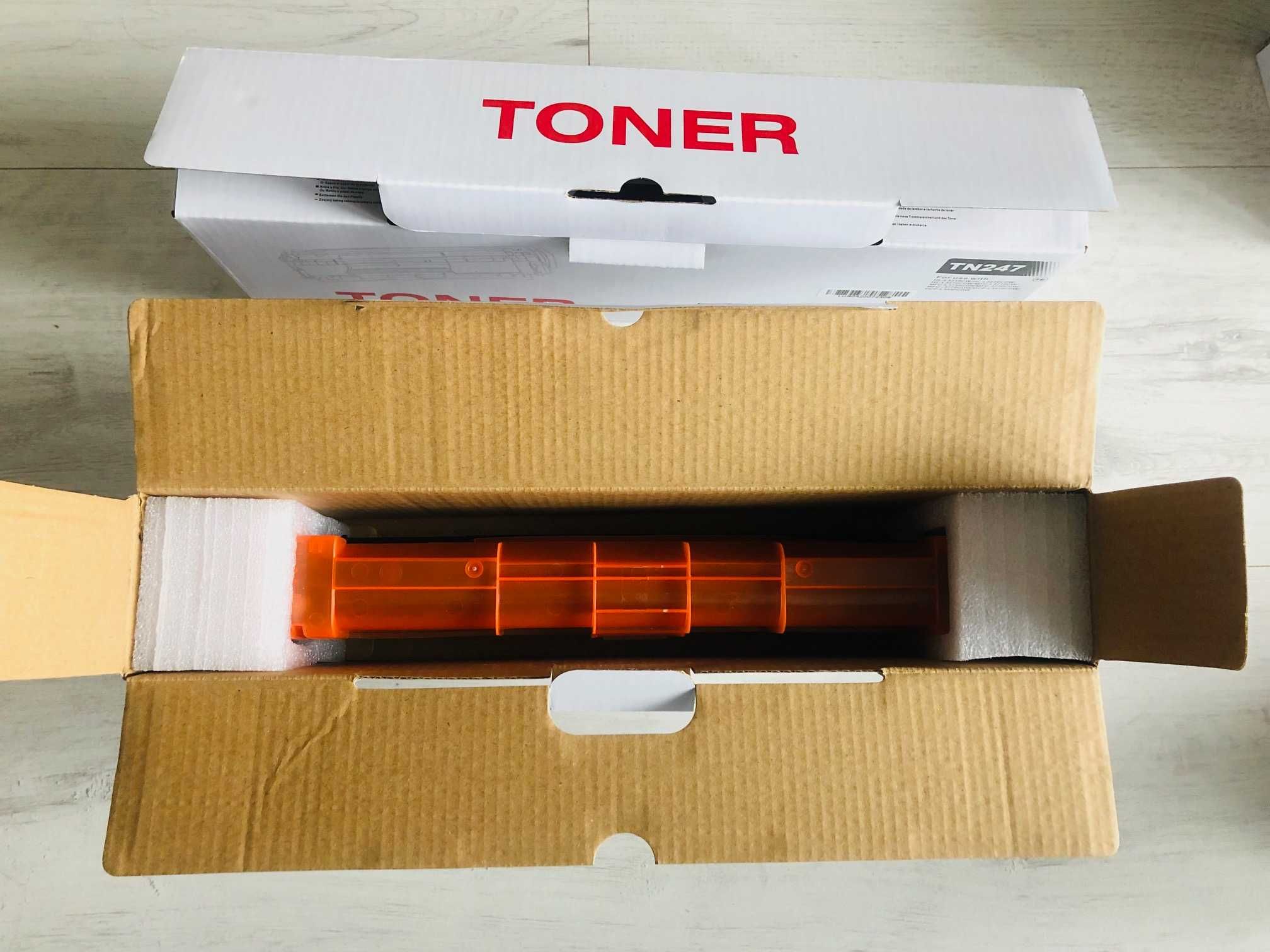 Pusty toner cartridge do drukarki Brother zużyty