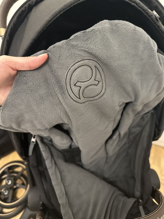 Wózek Cybex Priam 4.0 3w1 ze śpiworkiem i terenowymi kołami zestaw