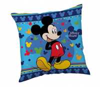 Poduszka dziecięca 40x40 Myszka Miki Mickey niebieska