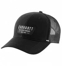 Czapka Carhartt Canvas Mesh-Back Crafted Patch Black
