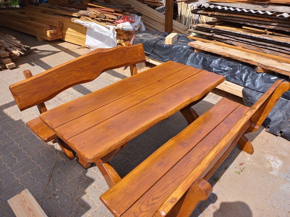Meble ogrodowe na wymiar stóły, ławki