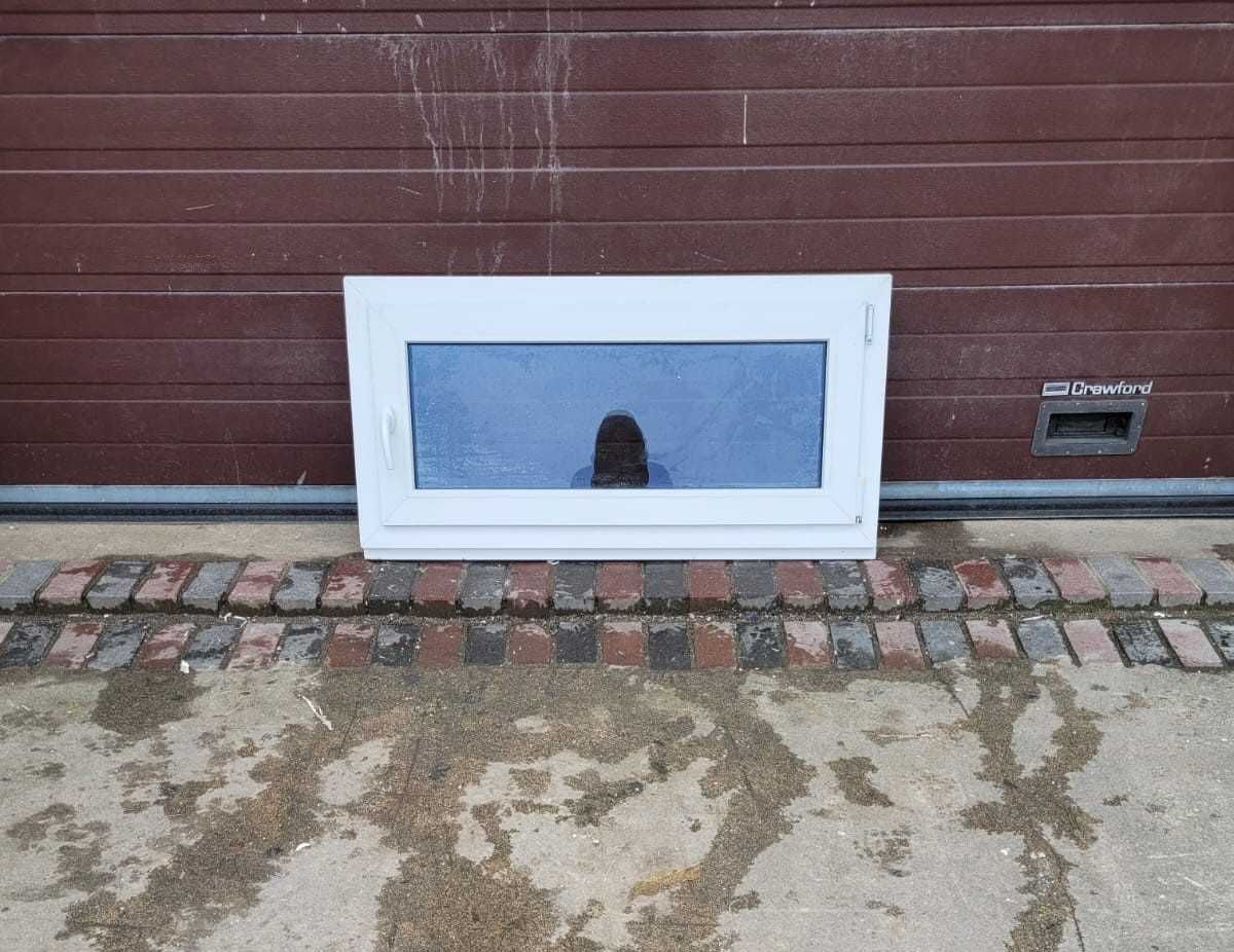 Okno okna 124x60/64 pcv poziome używane z demontażu DOWÓZ CAŁY KRAJ