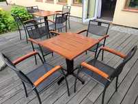 Meble loft ogrodek piwny bar restauracja
