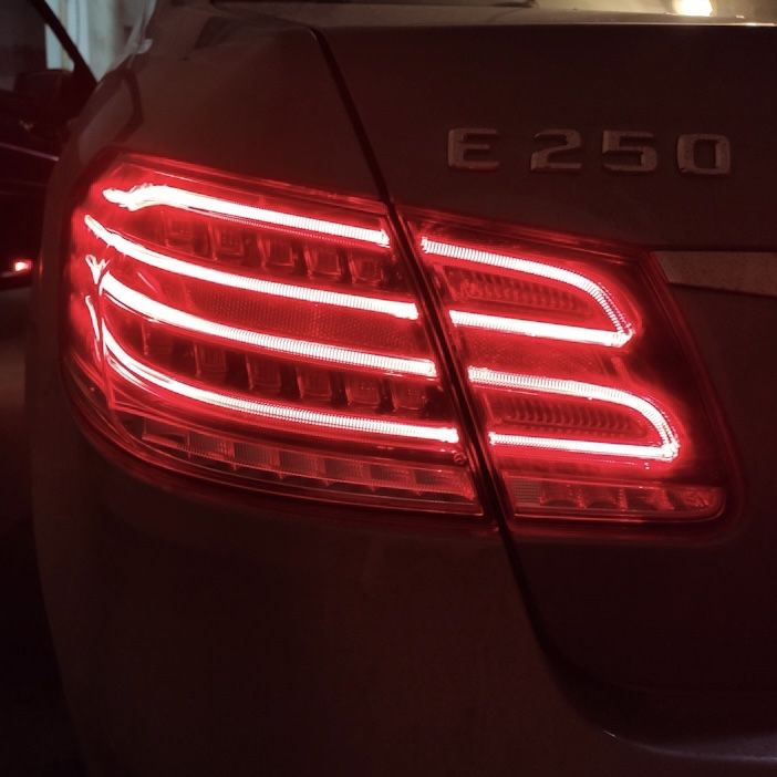 Ремонт светодиодных фонарей Мерседес E200 / Mercedes W212 / W207