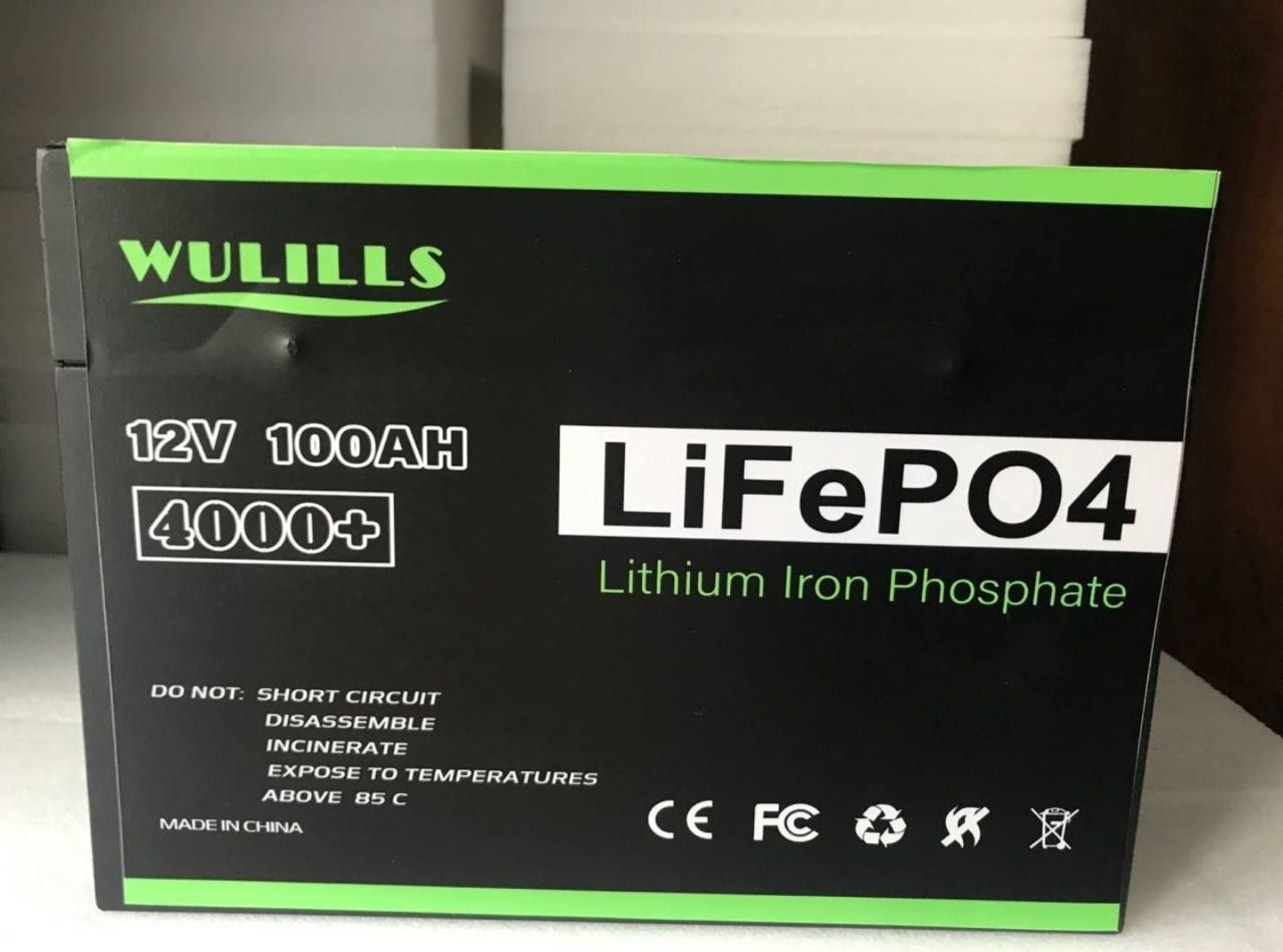 12в/24в 100Ам Акумулятор KEPWORTH LiFePO4