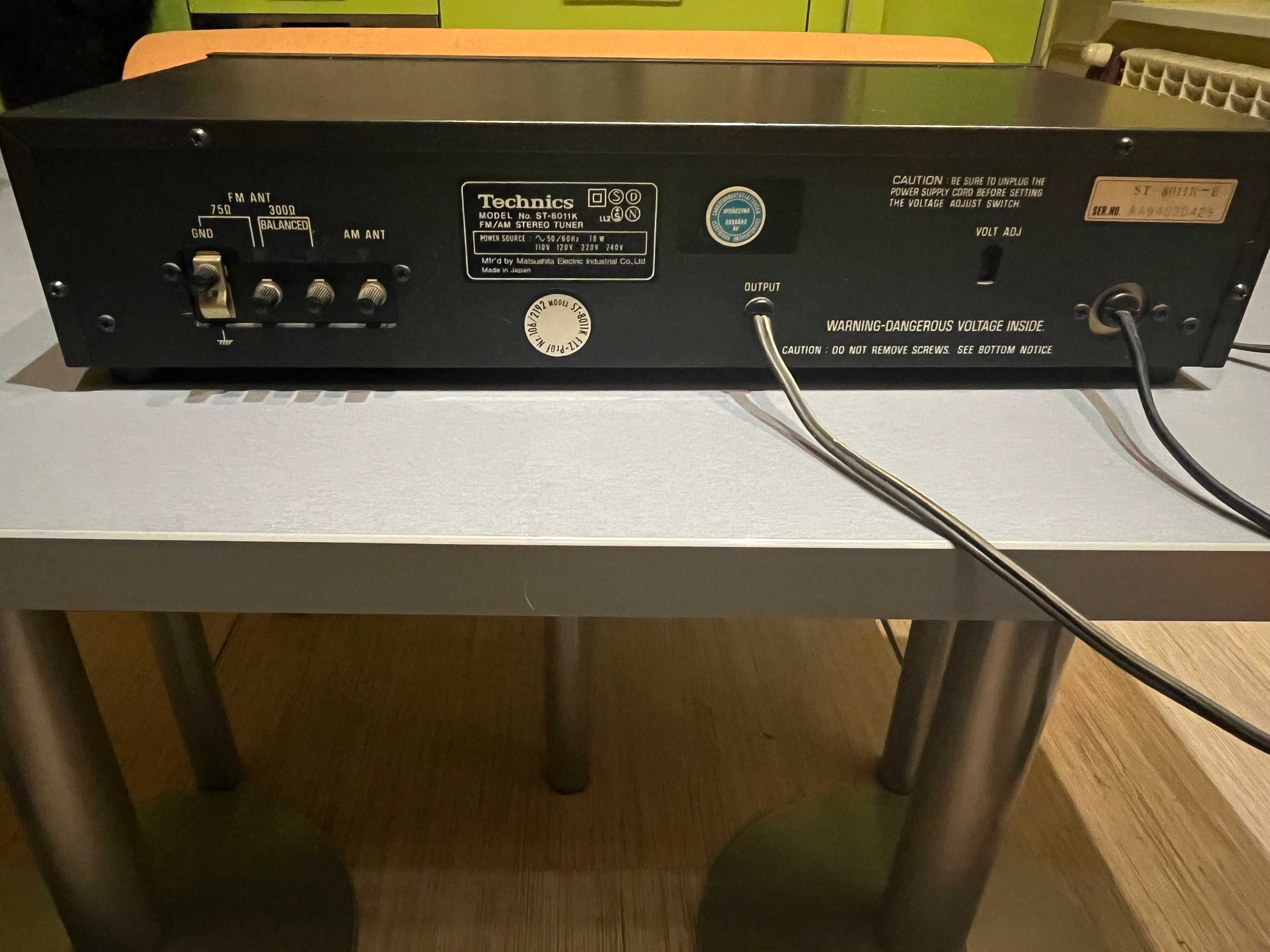 Radio tuner FM deck Technics ST-8011K stereo
