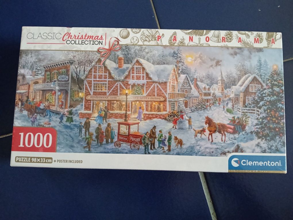 Puzzle 1000 peças Aldeia de Natal