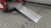 Rampa Aluminiowa 220cm x 70cm do 800kg Najazd Podjazd