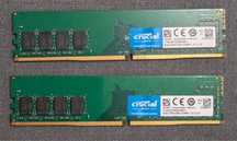 Ram ddr4 Crucial 2666mHz 16gb 2*8gb