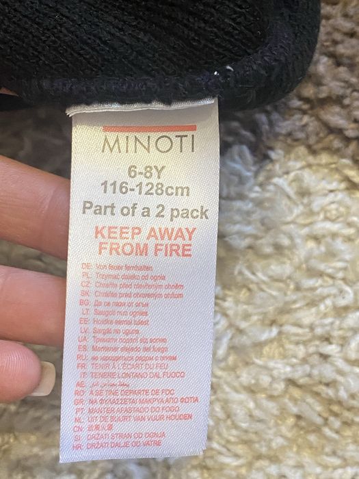 Шапка 2 роки Чорна Рожева Зимова Весняна Шапка на дівчинку