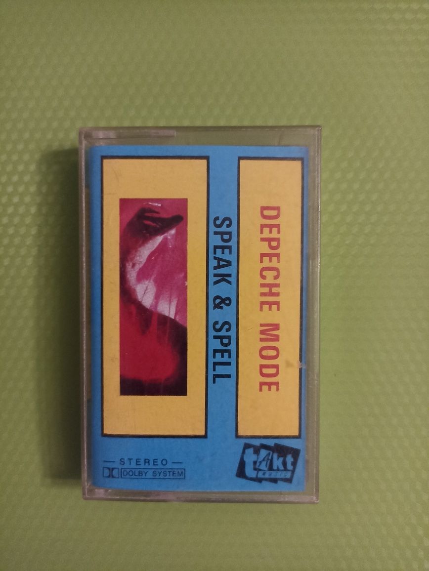 Depeche Mode speak & spell kaseta audio
