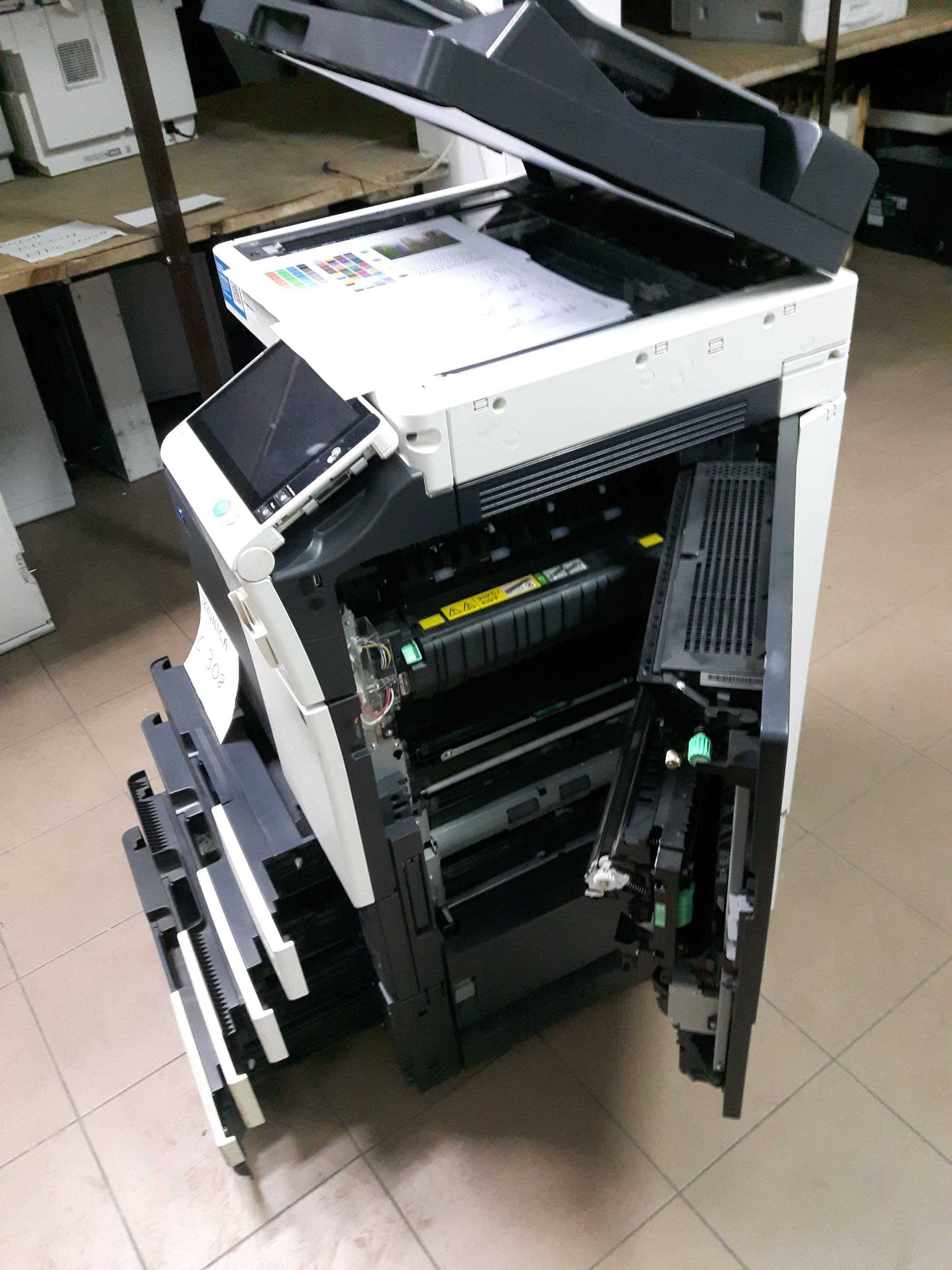 kserokopiarka używana A4 A3 kolor konica minolta c308 wielofunkcyjna