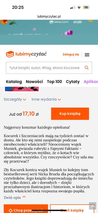 Nowa ksiazka Zły kocurek kontra wujek Muniek