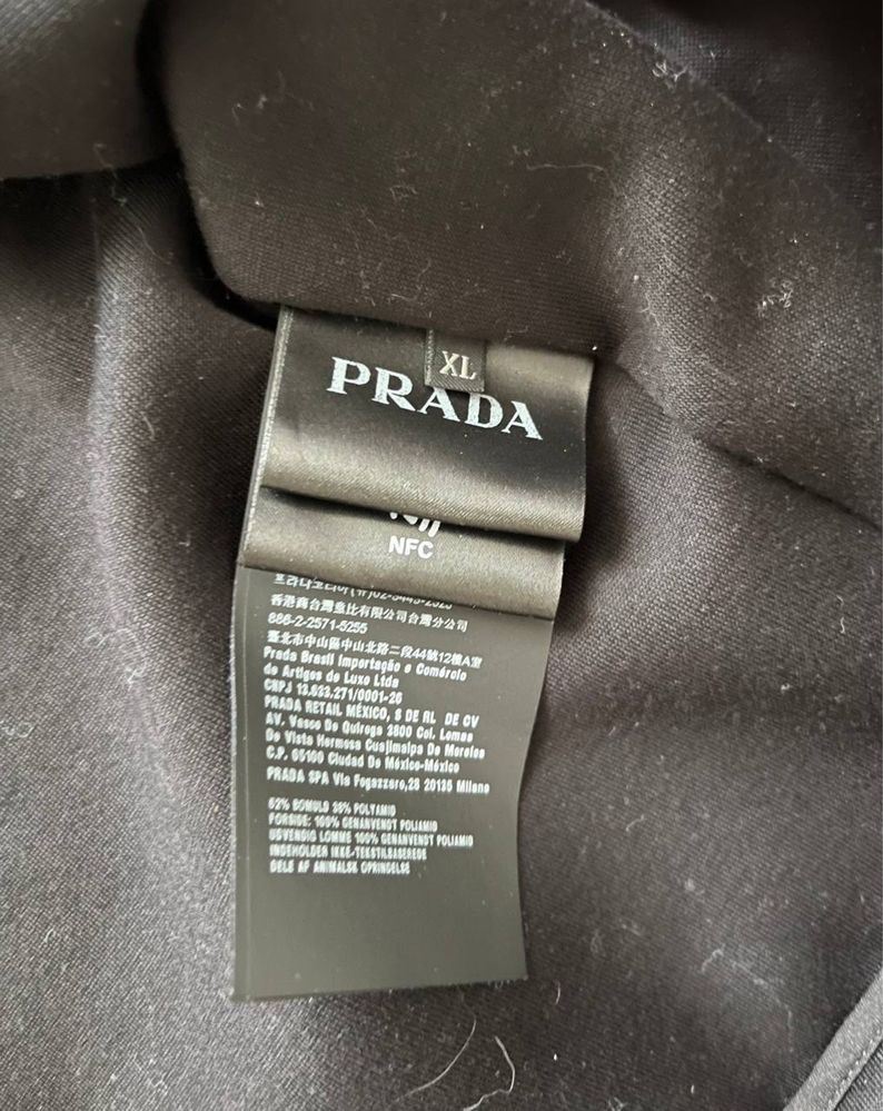 Куртка prada чорна