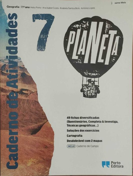 Cadernos de atividades 7º ano e 6º ano