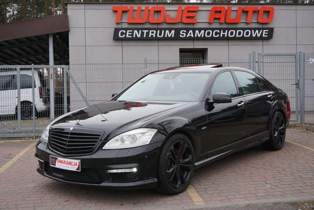 Mercedes-Benz Klasa S GWARANCJA 3.5Benzyna 272PS LIFT LONG Pneumatyka NaviKamera H&K Zamiana