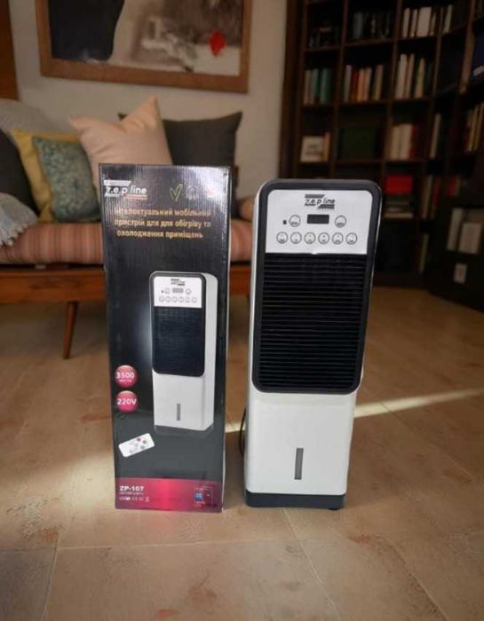 Кондиціонер портативний 3500вт охолодження+обігрів для дому