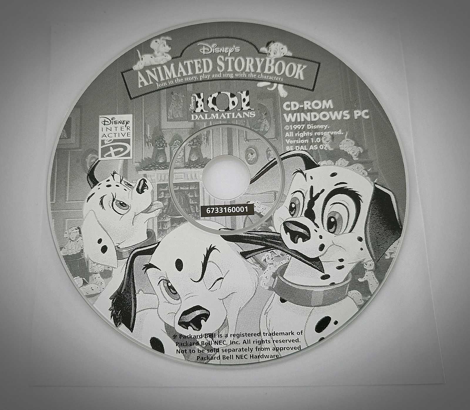 Animated Storybook 101 Dalmatians 101 Dalmatyńczyków PC 1997 r.