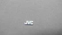 Znaczek JVC do sprzętów audio i wideo orginał kolor złoty