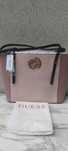 Nowa torebka GUESS duża shopperka torba t029 blush rozowa cielista