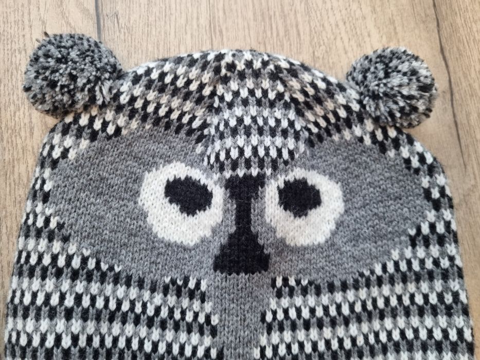 2 czapki unisex 3-5 lat