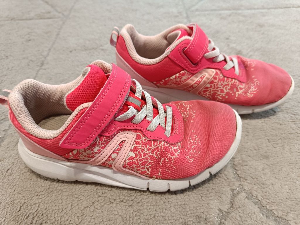 Buty sportowe, adidasy, sneakersy roz 31 Decathlon różowe