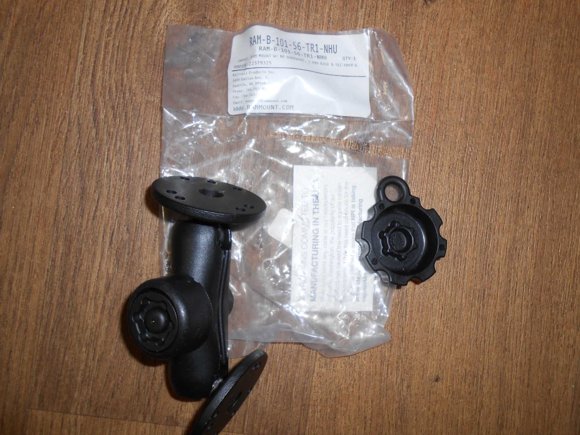 кріплення для електроніки RAM Pin-Lock Double Socket Arm - B