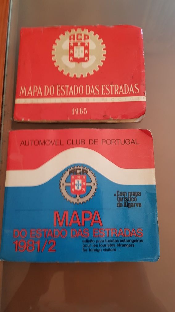 Mapas antigos ACP e Mabor