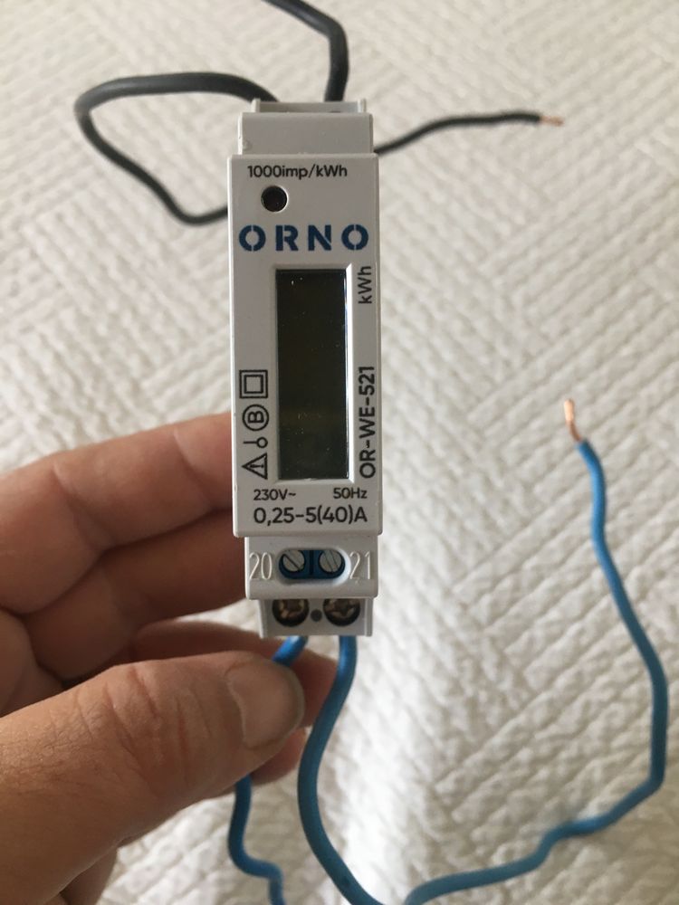 Contador de luz orno