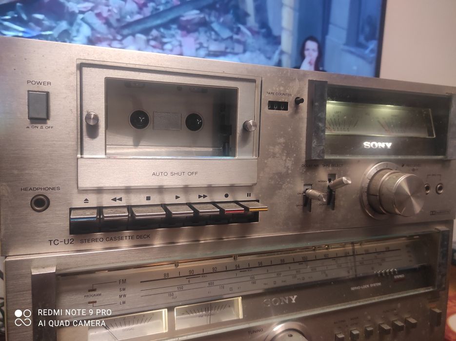 Sony TA-313 + Sony ST-313L + Sony TC-U2 Wzmacniacz tuner deck